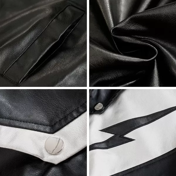 Aelfric Eden Mens Varsity Jacket Vintage Racing Motorcycle Graphic Bomber Jackets Oversized Unisex Streetwear jacket16grey