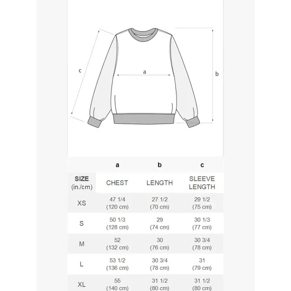 Aelfric Eden Oversized Crewneck Sweatshirts For Men Red Vintage Graphic Pullover Loose Fit Streetwear Long Sleeve TopAred