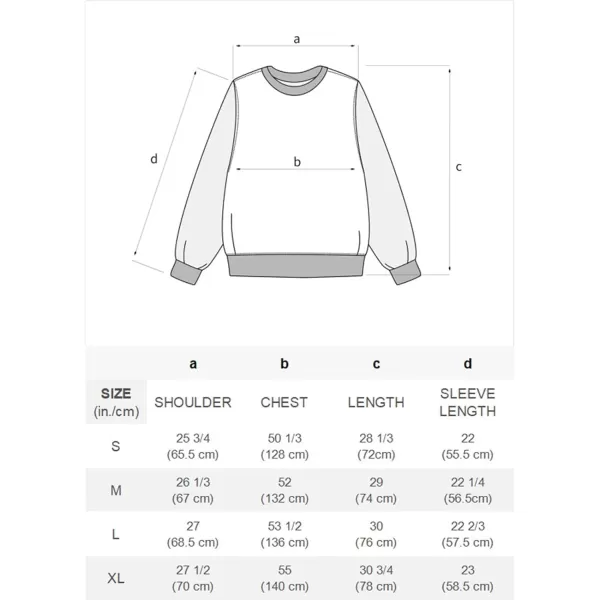 Aelfric Eden Oversized Crewneck Sweatshirts For Men Red Vintage Graphic Pullover Loose Fit Streetwear Long Sleeve TopE05tiewaist amp Black