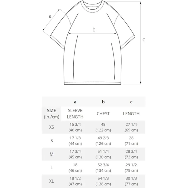 Aelfric Eden Oversized Graphic Tees Unisex Graffiti Print Shirts Inkjet Tee Top27contrast Colorampbule