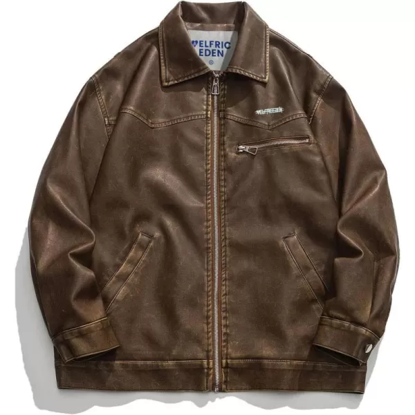 Aelfric Eden Mens Varsity Jacket Vintage Racing Motorcycle Graphic Bomber Jackets Oversized Unisex Streetwear jacket15coffee