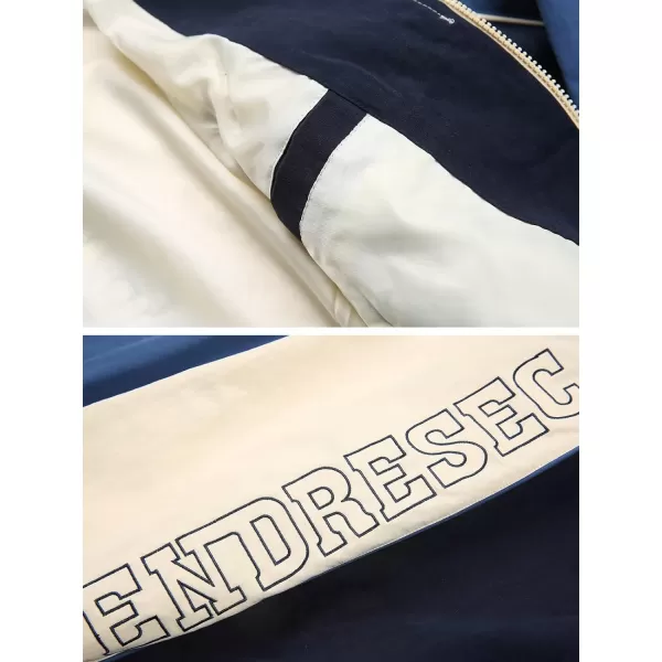 Aelfric Eden Mens Motorcycle Jackets Varsity Jacket Vintage Letter Print Patchwork Jacket Beige Oversized Overcoats04black