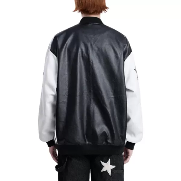 Aelfric Eden Mens Varsity Jacket Harajuku Vintage Graphic Baseball Jacket Unisex Coats StreetwearB49black