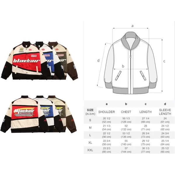 Aelfric Eden Mens Varsity Jacket Harajuku Vintage Graphic Baseball Jacket Unisex Coats StreetwearVsred