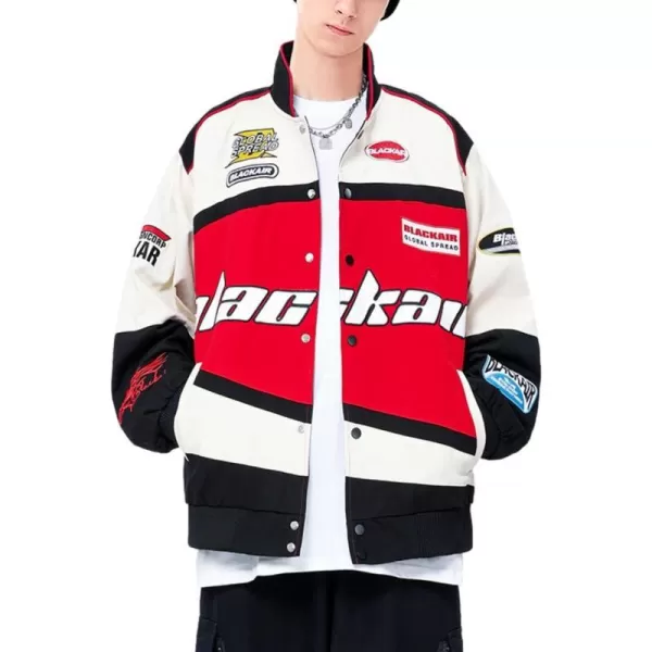 Aelfric Eden Mens Varsity Jacket Harajuku Vintage Graphic Baseball Jacket Unisex Coats StreetwearVsred