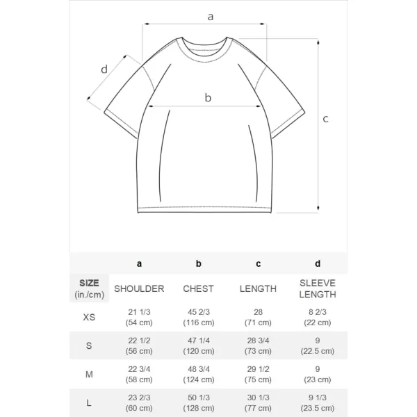 Aelfric Eden Oversized Tees Men 90s Vintage Graphic Shirts Summer Streetwear Casual TShirts110apricot