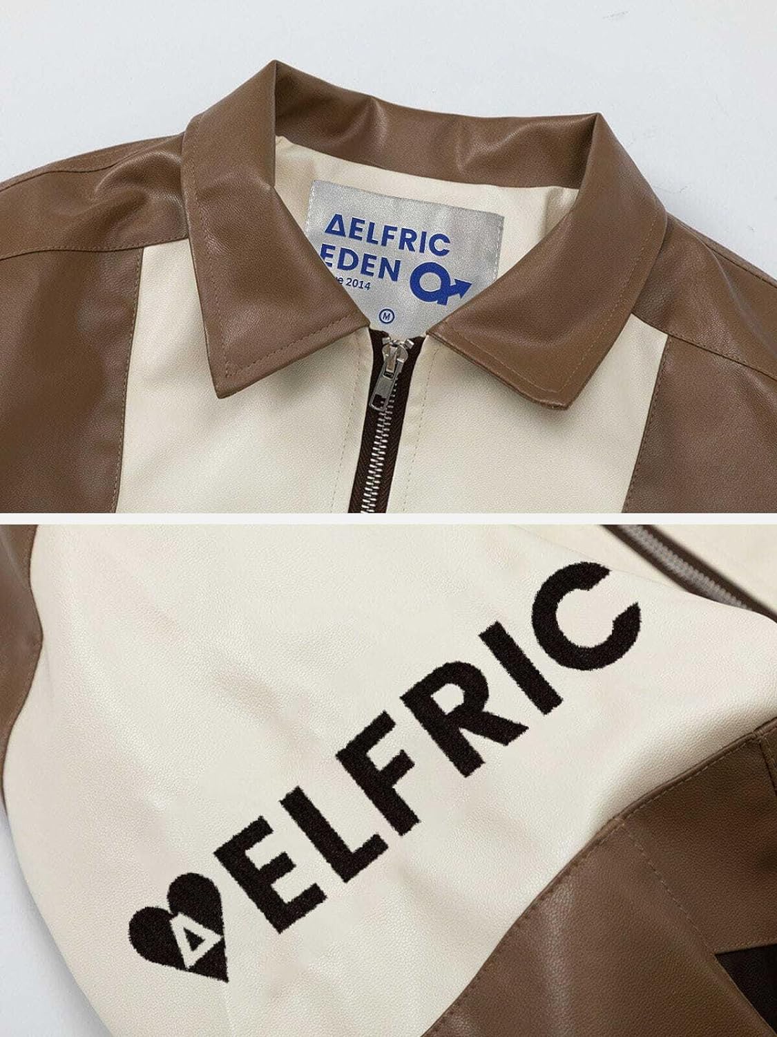 Aelfric Eden Mens Varsity Jacket Vintage Racing Motorcycle Graphic Bomber Jackets Oversized Unisex Streetwear jacket04coffee