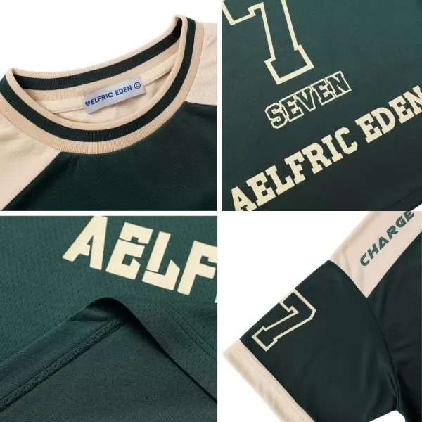 Aelfric Eden 90s Oversized T Shirts Unisex Grahpic Jersey Printed Casual Tees Streetwear Vintage Summer Top TshirtGreen