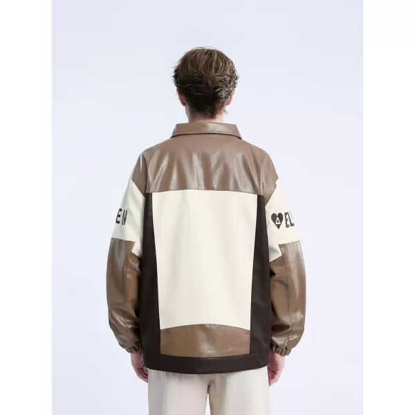 Aelfric Eden Mens Varsity Jacket Vintage Racing Motorcycle Graphic Bomber Jackets Oversized Unisex Streetwear jacket04coffee