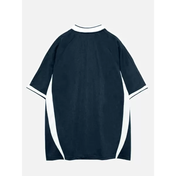 Aelfric Eden Oversized Tshirts for Men Graphic Tees Vintage T Shirts Short Sleeve Y2k Streetwear ShirtsNavy Blue