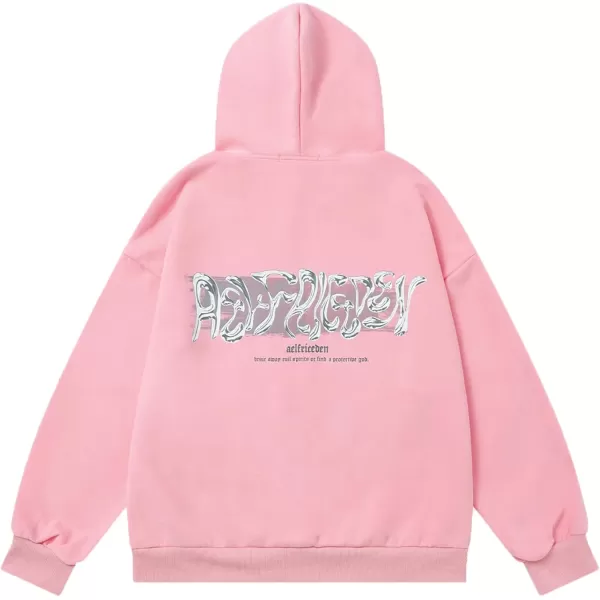 imageAelfric Eden Hoodies for Women Oversized Graphic Hoodies Y2k Fall Hoodies for Women TrendyPink