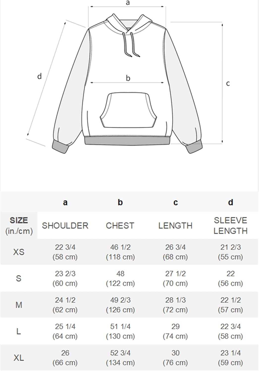 imageAelfric Eden Oversized Hoodies for Women Streetwear Vintage Baggy Shadow Print Hoodie Pullover with pocketBrown