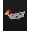 imageAelfric Eden Cartoon Dog Tee Shirt Cotton Graphic TShirts Cute Casual Summer Oversized Shirts Streetwear TopsBlack