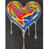 imageAelfric Eden Graphic Shirts Thermal Imaging Heart Print Tee Shirt Acid Wash Short Sleeve Tops Oversized Trendy OutfitsBlack