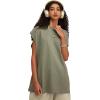 imageAelfric Eden Mens Vintage Solid Cap Sleeve TShirts Oversized Casual Summer Basic Tees Tank TopGreen
