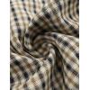 imageAelfric Eden Shirts Plaid Embroidery Short Sleeve Shirt Casual Graphic TShirts Men Button Down Tee Tops OufitsBlack