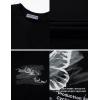 imageAelfric Eden Butterfly Graphic Tee Oversized T Shirts for Men Short Sleeve Tops Streetwear Y2K TShirtBlack