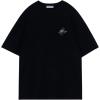 imageAelfric Eden Butterfly Graphic Tee Oversized T Shirts for Men Short Sleeve Tops Streetwear Y2K TShirtBlack
