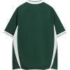 imageAelfric Eden Jersey Shirts Women Oversized Mesh V Neck Graphic Tees Y2k Color Block Short Sleeve T Shirt TopsGreen