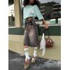 imageAelfric Eden Mens Oversized Ramen Cat Graphic Tees Streetwear Casual Summer Tops TShirt UnisexGreen