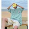 imageAelfric Eden Mens Oversized Ramen Cat Graphic Tees Streetwear Casual Summer Tops TShirt UnisexGreen