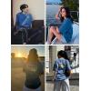 imageAelfric Eden Mens Oversized T Shirts Graphic Tees Print Crew Neck Cotton Tops Streetwear Casual ShirtBlue