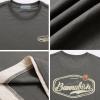 imageAelfric Eden Mens Oversized T Shirts Graphic Tees Print Crew Neck Cotton Tops Streetwear Casual ShirtDark Grey