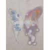 imageAelfric Eden Mens Vintage Graphic Tees Y2K Irregular Butterfly Printed Tee Oversized Streetwear Casual TShirtGray