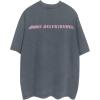 imageAelfric Eden Mens Vintage Graphic Tees Y2K Irregular Butterfly Printed Tee Oversized Streetwear Casual TShirtNavy Blue
