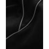imageAelfric Eden Oversized Mens TShirt Reflective Strip Suede Tee with Brand Embroidery DetailingBlack
