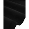 imageAelfric Eden Oversized Mens TShirt Reflective Strip Suede Tee with Brand Embroidery DetailingBlack