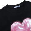 imageAelfric Eden Women Love Balloon Graphic Tees Summer Short Sleeve Printed Cotton T Shirts Casual Harajuku TopsBlackpink