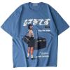 imageAelfric Eden Mens Oversized Graphic Tee Summer Unisex Hipster Printed Casual Harajuku Top TshirtBlue