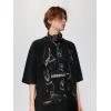 imageAelfric Eden Graphic Tees Men Oversized Doberman Shirt Washed Vintage Streetwear Casual Summer Tops TShirt Unisex1black
