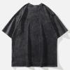 imageAelfric Eden Graphic Tees Men Oversized Doberman Shirt Washed Vintage Streetwear Casual Summer Tops TShirt Unisex1black