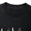 imageAelfric Eden Graphic Tees Men Oversized Doberman Shirt Washed Vintage Streetwear Casual Summer Tops TShirt Unisex2black