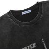 imageAelfric Eden Mens T Shirts Castle Graphic Washed Tee Shirt Cotton Short Sleeve Tees Y2k Streetwear Casual 2025 Trendy TopsBlack