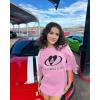 imageAelfric Eden Oversized Graphic Tees Men Contrast Color Speedway Racing Tee Unisex Streetwear Tshirt Patchwork Polo TeePink