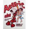 imageAelfric Eden Oversized Graphic Tees Women Streetwear Casual Heart Print Angel Cartoon Unisex Summer TopsWhite