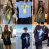 imageAelfric Eden Women Oversized Graphic Tees Print Vintage Tshirts Cotton Tops Streetwear Casual Shirt01blue