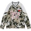 imageAelfric Eden Mens Camouflage Patchwork Sweatshirt Oversized Long Sleeve Casual Y2k Streetwear Trendy TopsGreen Camo