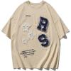 imageAelfric Eden Vintage 90S Graphic Tees Summer Short Sleeve Printed Cotton T Shirts Casual Harajuku Tops417 Khaki