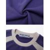 imageAelfric Eden Mens Fashion Graphic Sweatshirt Patchwork Crew Neck Sweatshirts Oversized Streetwear Casual Top1750blue
