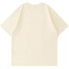 imageAelfric Eden Oversized Graphic Tees Unisex Cherries Print T Shirts Casual Summer Short Sleeve Top Cotton Cute Tee ShirtBeige