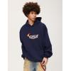imageAelfric Eden Cartoon Dog Hoodie Couple Hooded Sweatshirt Long Sleeve Pullover Oversized Hoodies 2025 OutfitsNavy Blue