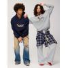 imageAelfric Eden Cartoon Dog Hoodie Couple Hooded Sweatshirt Long Sleeve Pullover Oversized Hoodies 2025 OutfitsNavy Blue