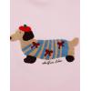 imageAelfric Eden Cartoon Dog Hoodie Couple Hooded Sweatshirt Long Sleeve Pullover Oversized Hoodies 2025 OutfitsPink