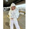 imageAelfric Eden Womens Oversized Hoodies Shadow Star Print Graphic Sweatshirt Long Sleeve Casual 2024 Fall Outfits TrendyWhite