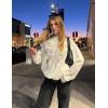 imageAelfric Eden Womens Oversized Hoodies Shadow Star Print Graphic Sweatshirt Long Sleeve Casual 2024 Fall Outfits TrendyWhite