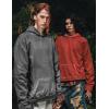 imageAelfric Eden Womens Oversized Vintage Hoodie Basic Acid Washed Hoodies Sweatshirt Long Sleeve Y2K Steetwear Pullover Fall TopDark Grey